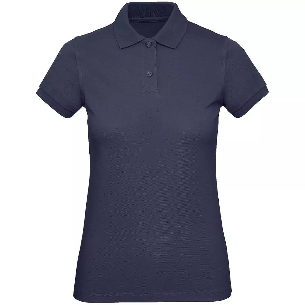 Рубашка поло женская Inspire темно-синяя, размер XL