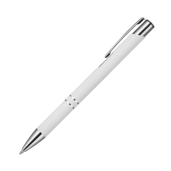Шариковая ручка Alpha, белая