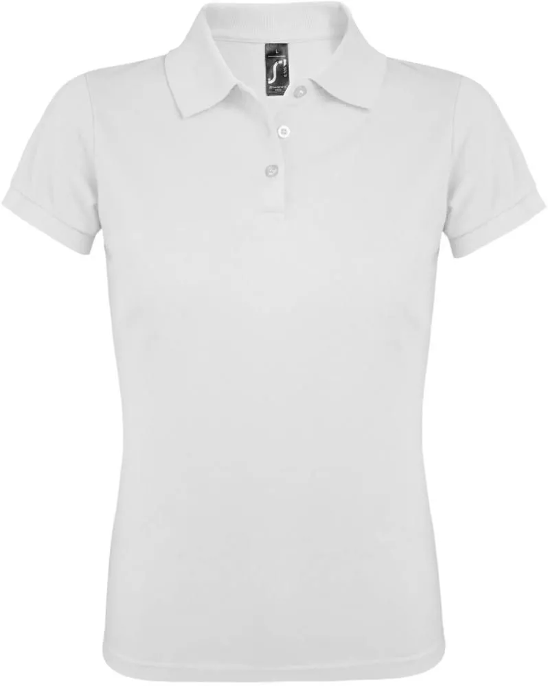 Рубашка поло женская Prime Women 200 белая, размер M