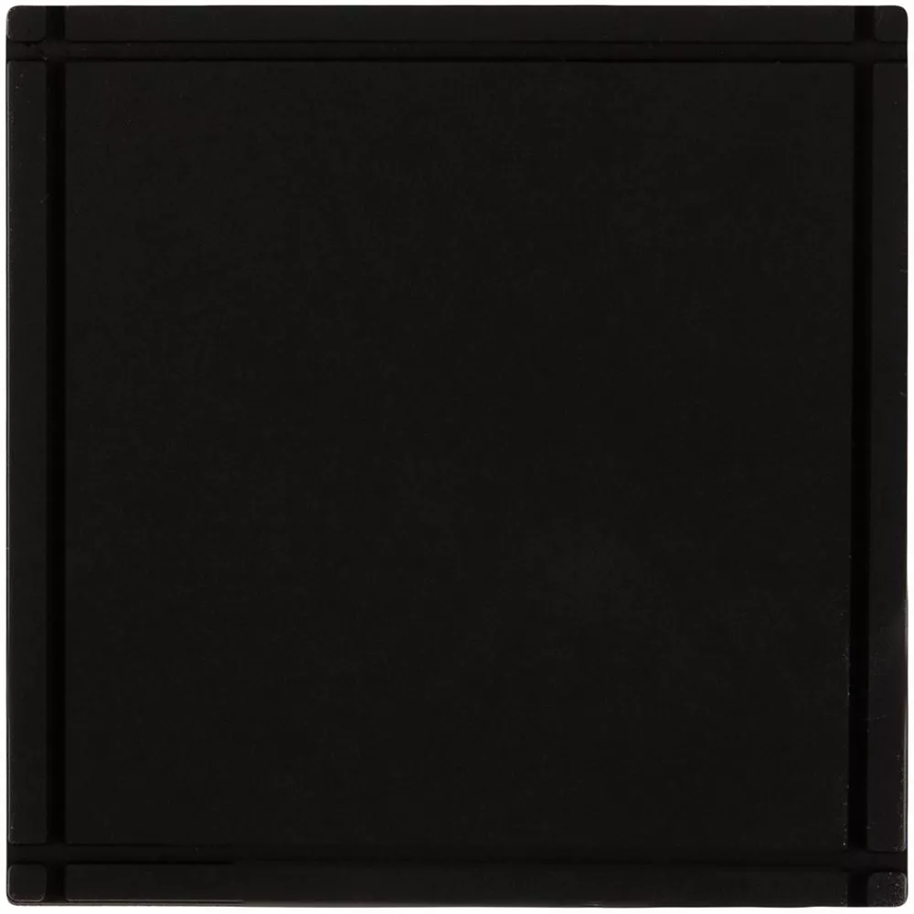 Лейбл из ПВХ Dzeta, L, черный