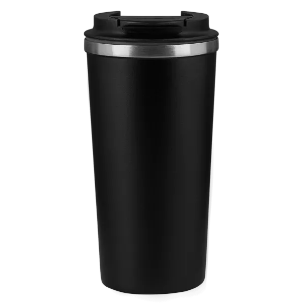 Термокружка вакуумная Palermo, черная