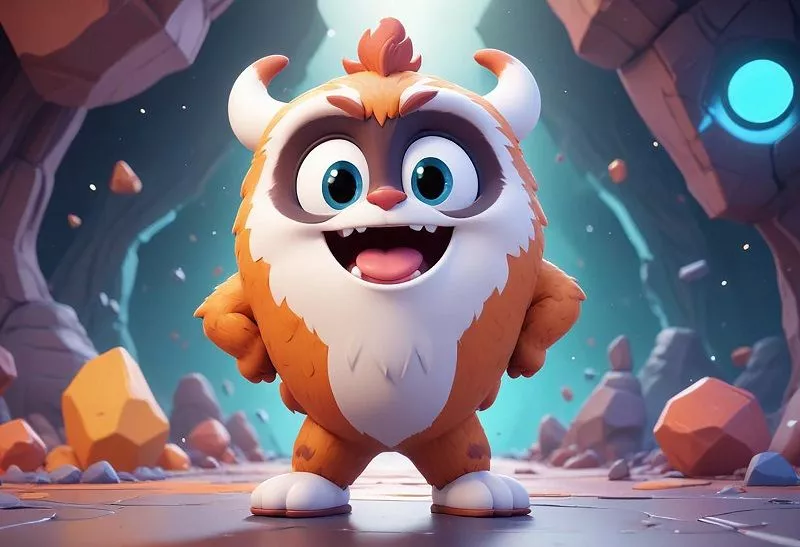 пушистое существо