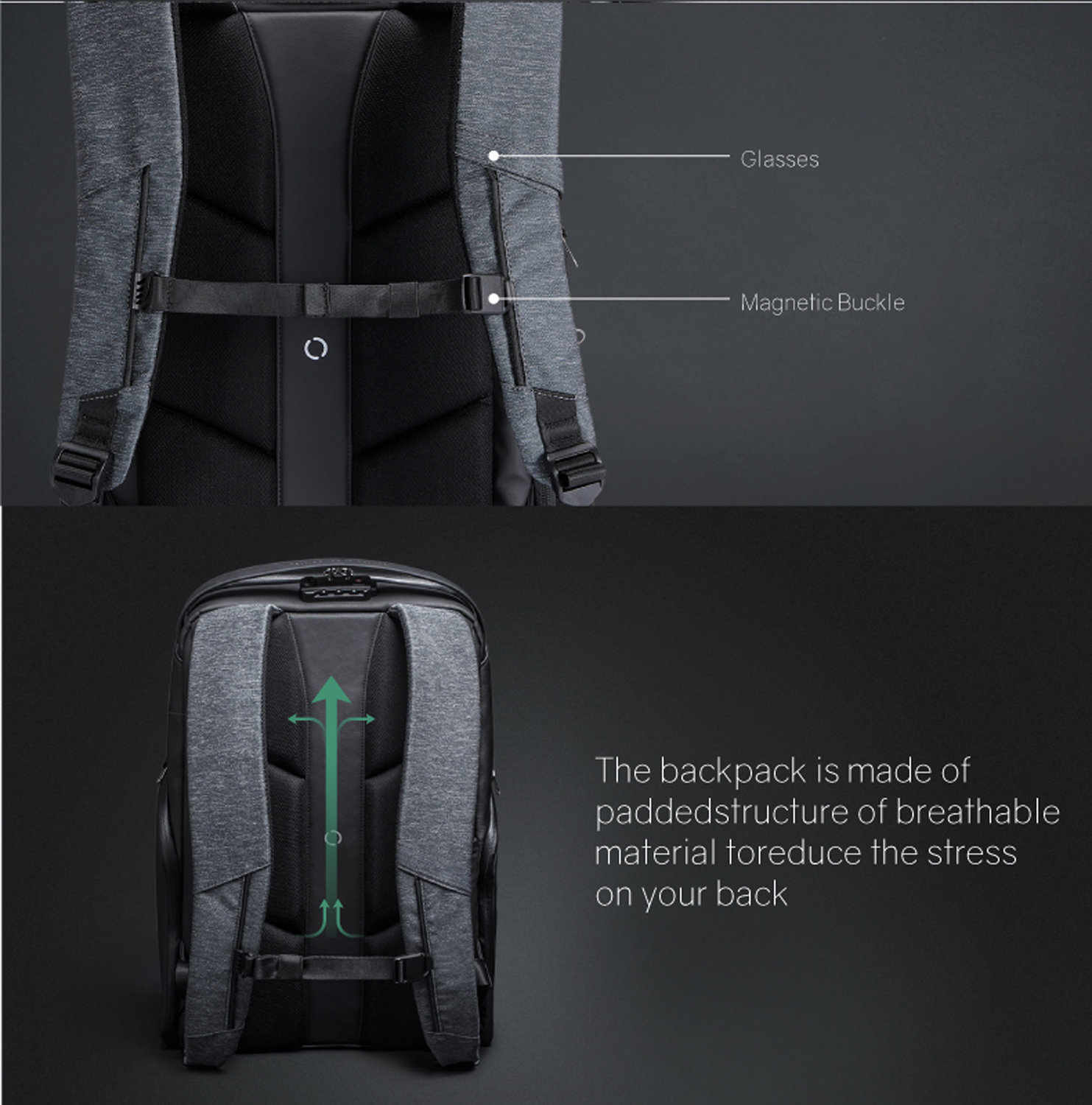 Рюкзак KORIN FlexPack Pro 47х34х18 см, оливковый