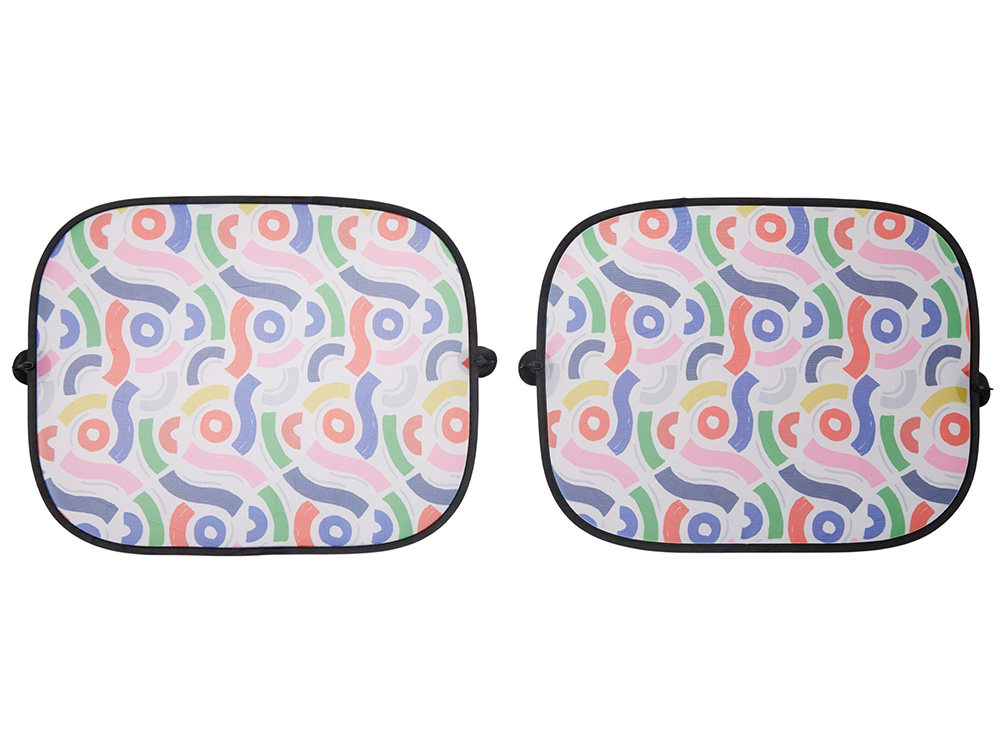 Комплект из 2-х автомобильных солнцезащитных экранов с возможностью полноцветной печати