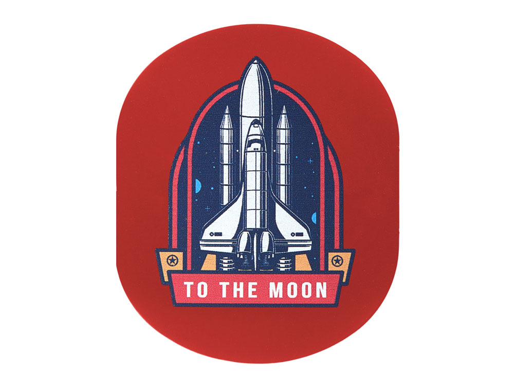 Патч Овал, soft-touch