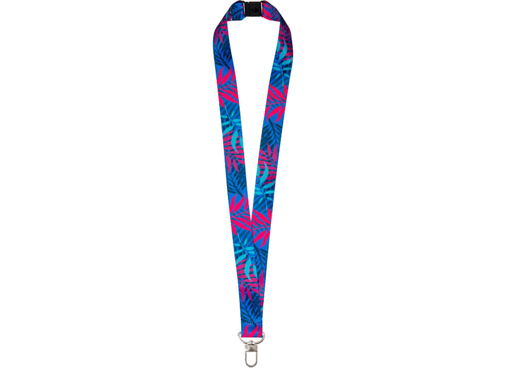 Ланъярд под сублимацию с карабином и замком обрыва, 2,5 см