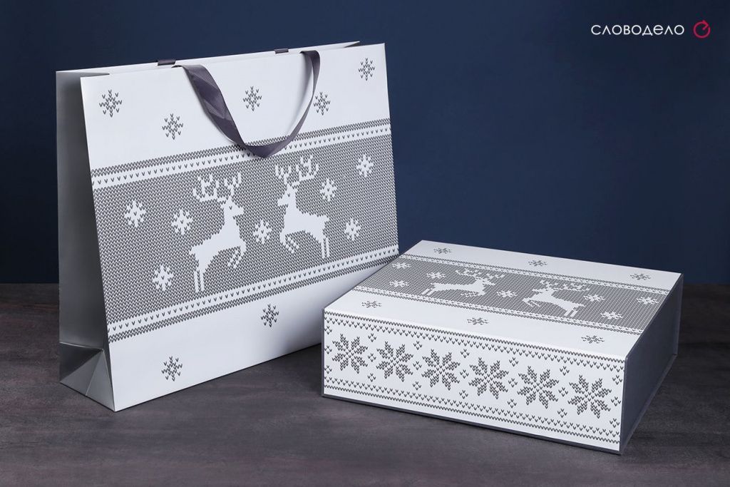 Новогодний набор с варежками