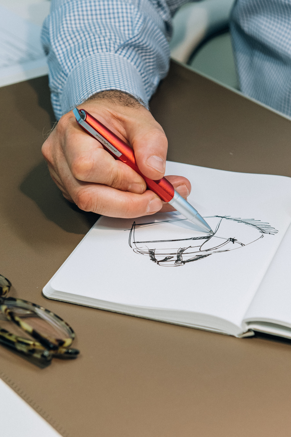 Ручка-роллер Pininfarina PF GO RED