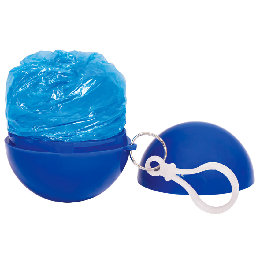 Дождевик "Promo", синий, универсальный размер, D=6,3 см, полиэтилен, пластик