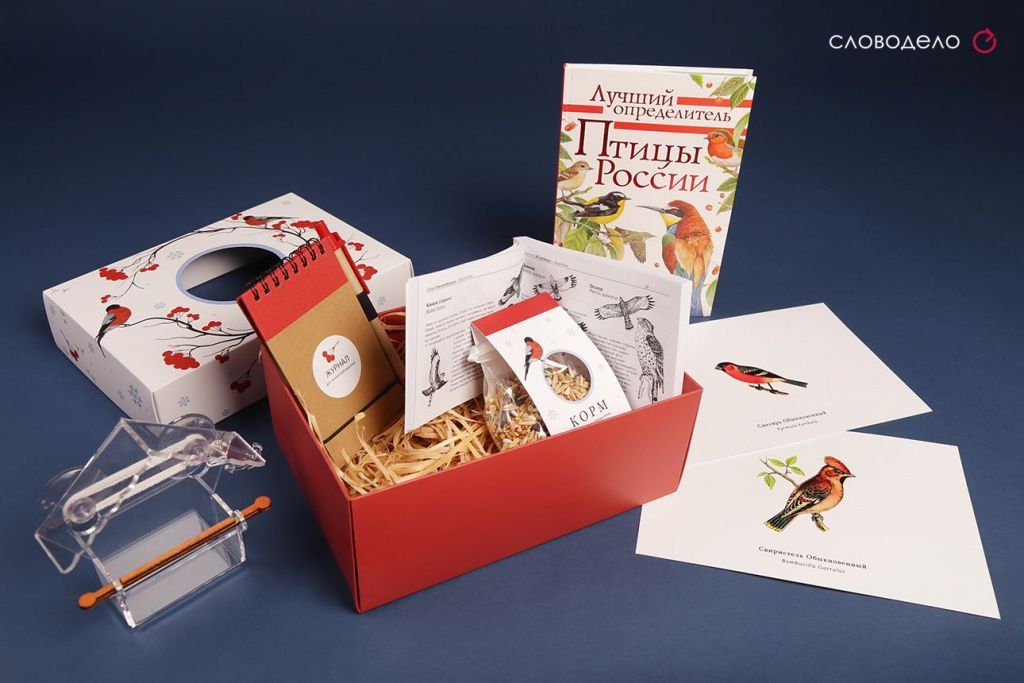 Набор сувениров про птиц