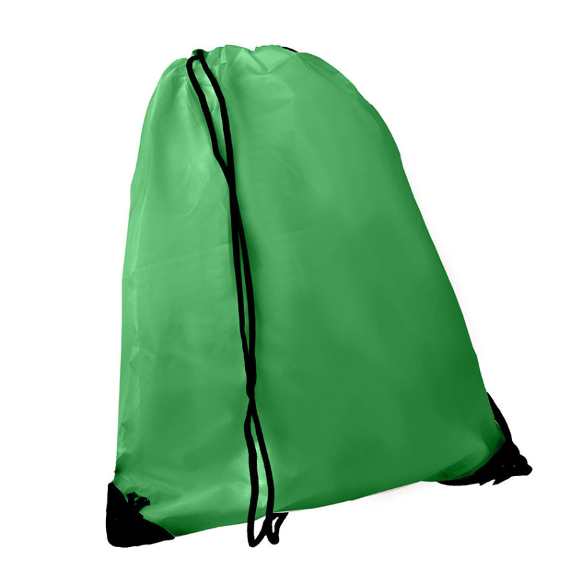 Рюкзак "Promo", зеленый, 33х38,5х1см, полиэстер, шелкография