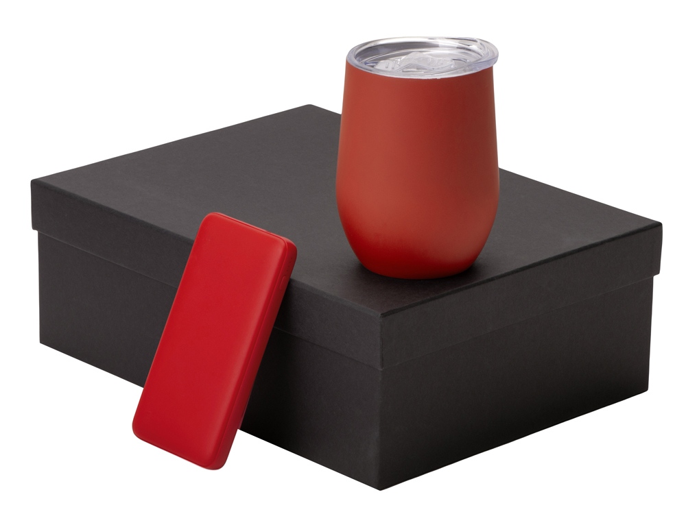 Подарочный набор COLOR IT с термокружкой и повербанком