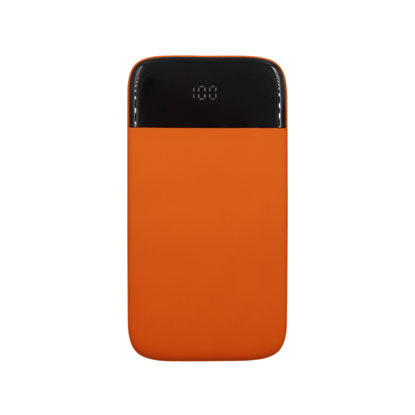 Внешний аккумулятор Bplanner Power 3 ST, софт-тач, 10000 mAh (Оранжевый)