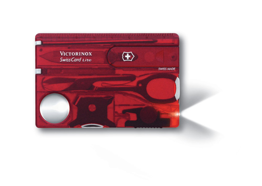 Швейцарская карточка SwissCard Lite, 13 функций
