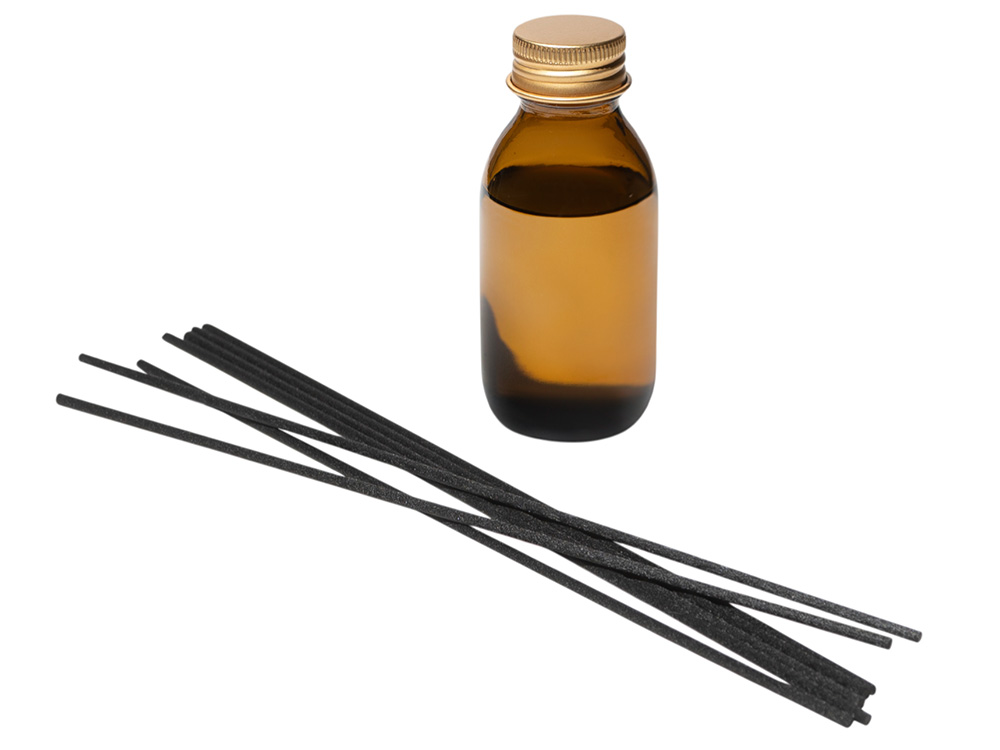 Ароматический диффузор с палочками, Россо: апельсин и клубника, дуб, 100 мл