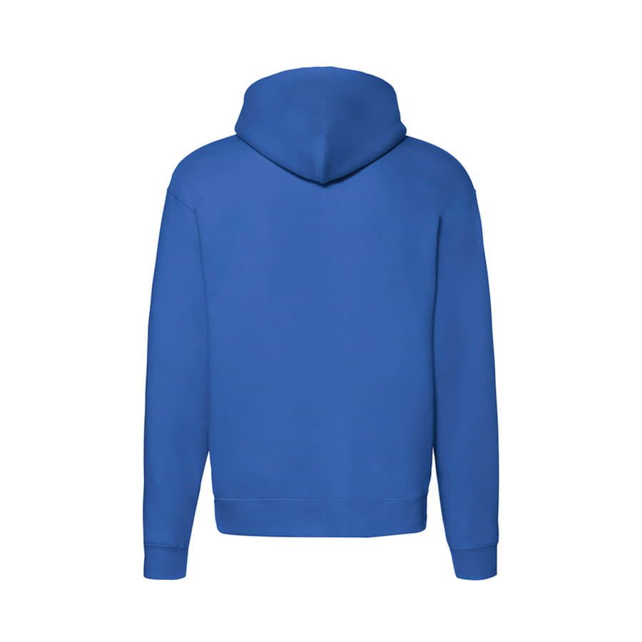 Толстовка "PREMIUM HOODED SWEAT JACKET", ярко-синий_L, 70% х/б, 30% п/э, 280 г/м2
