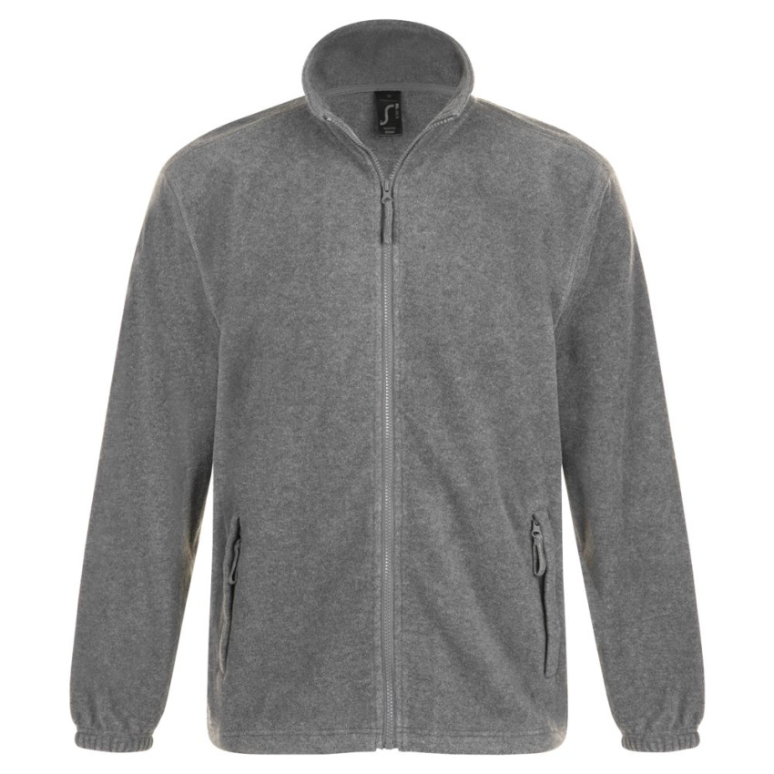 Куртка мужская North, серый меланж, размер L