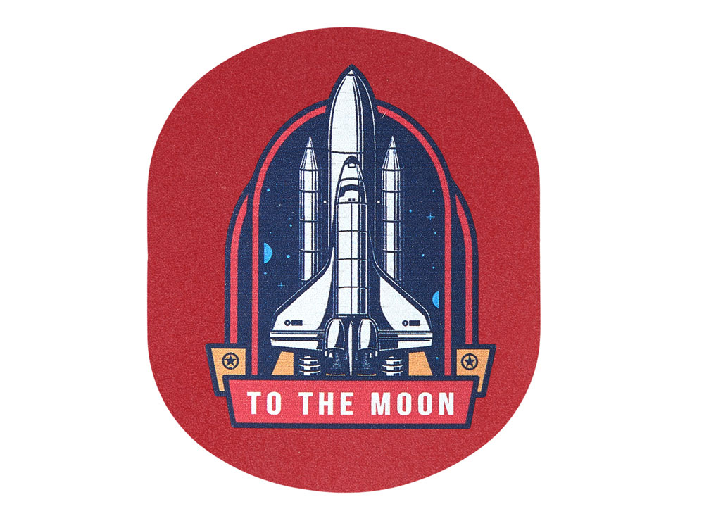 Патч Овал, nubuk