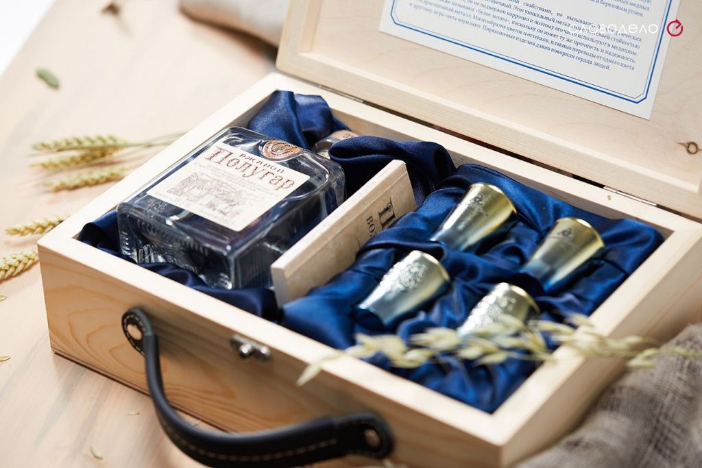 Подарочный набор с алкоголем