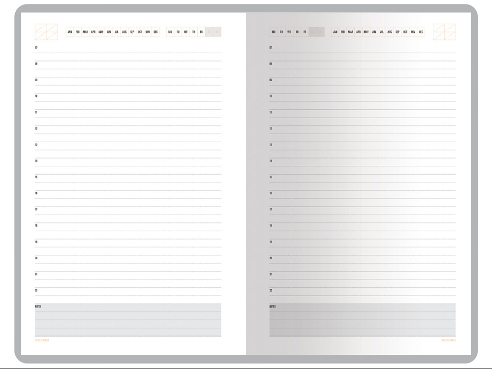 Ежедневник недатированный А5 Mercury