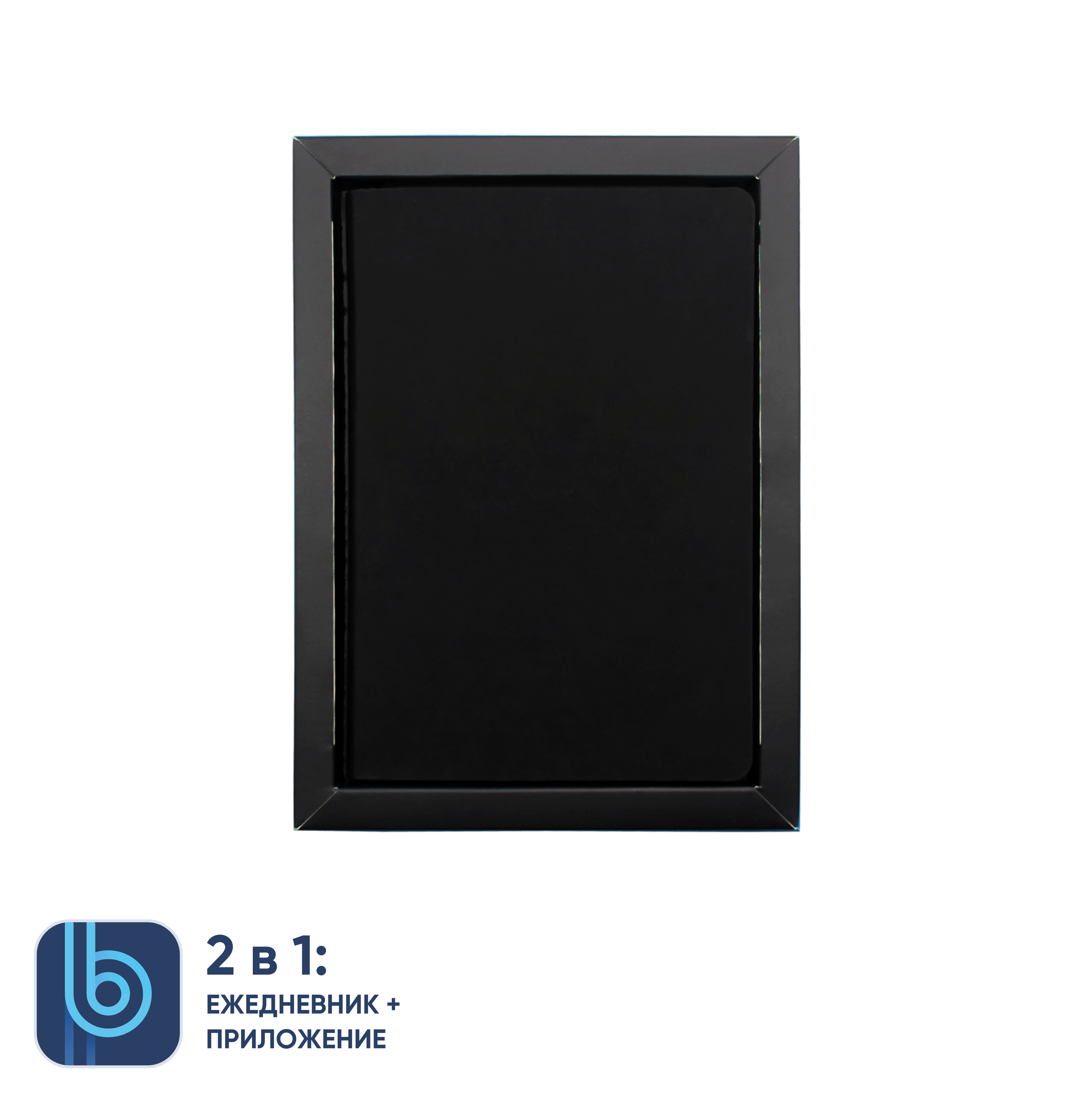 Ежедневник Bplanner.01 в подарочной коробке (черный)