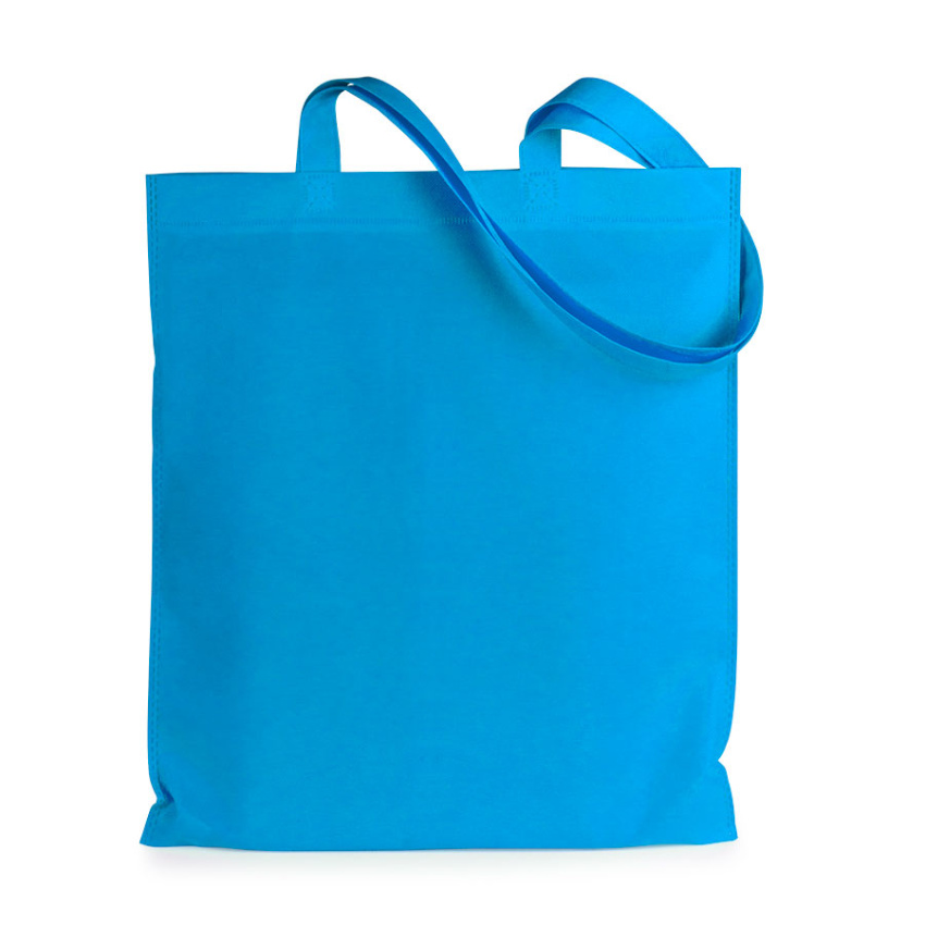 Сумка для покупок JAZZIN, голубой, 40 x 36 см, 100% полиэстер, 80г/м2