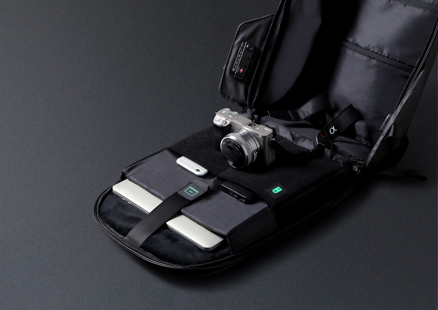 Рюкзак KORIN HiPack 43х33х16 см, черный