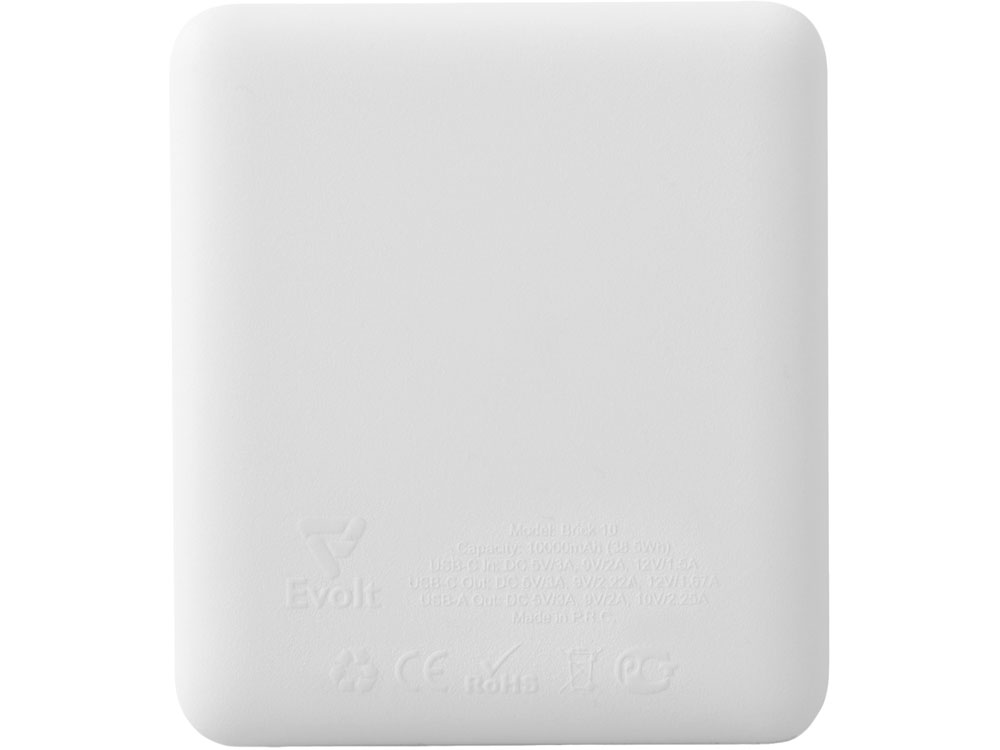 Внешний аккумулятор Brick 10 с быстрой зарядкой QC/PD, 10000 мАч