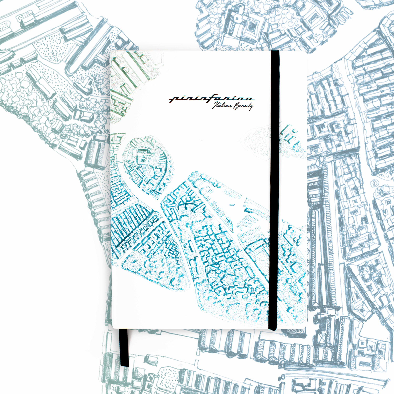 Блокнот линованный Pininfarina ITALIAN BEAUTY VENEZIA из каменной бумаги, А5