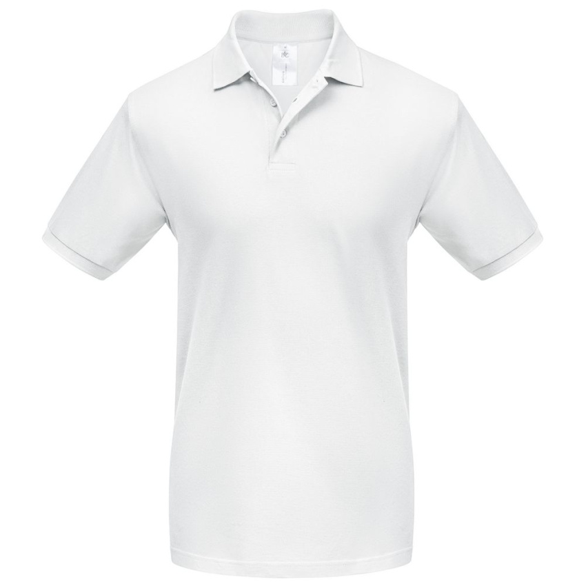 Рубашка поло Heavymill белая, размер XL