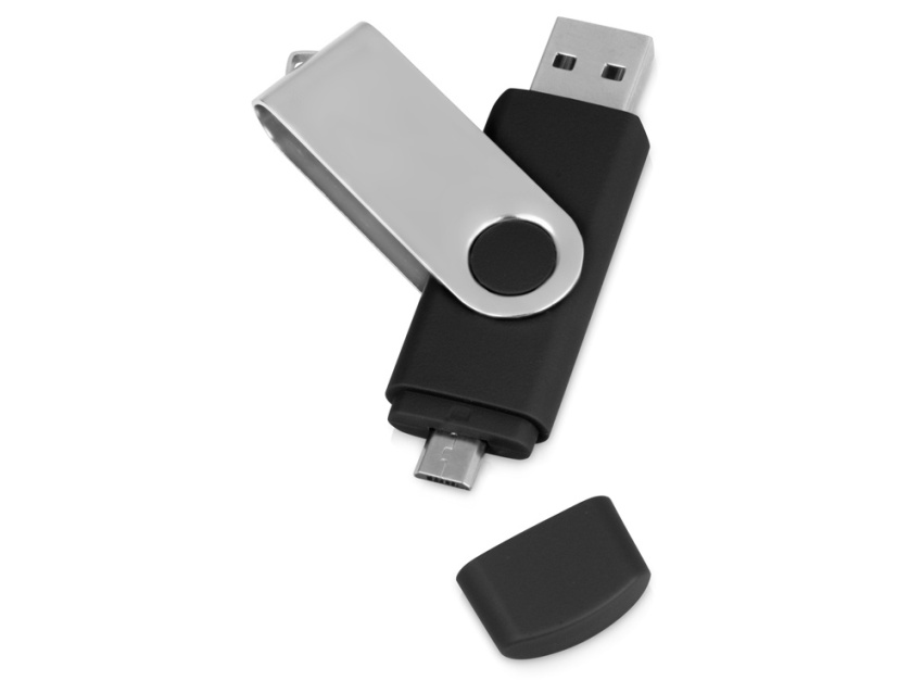 USB/micro USB-флешка на 16 Гб Квебек OTG