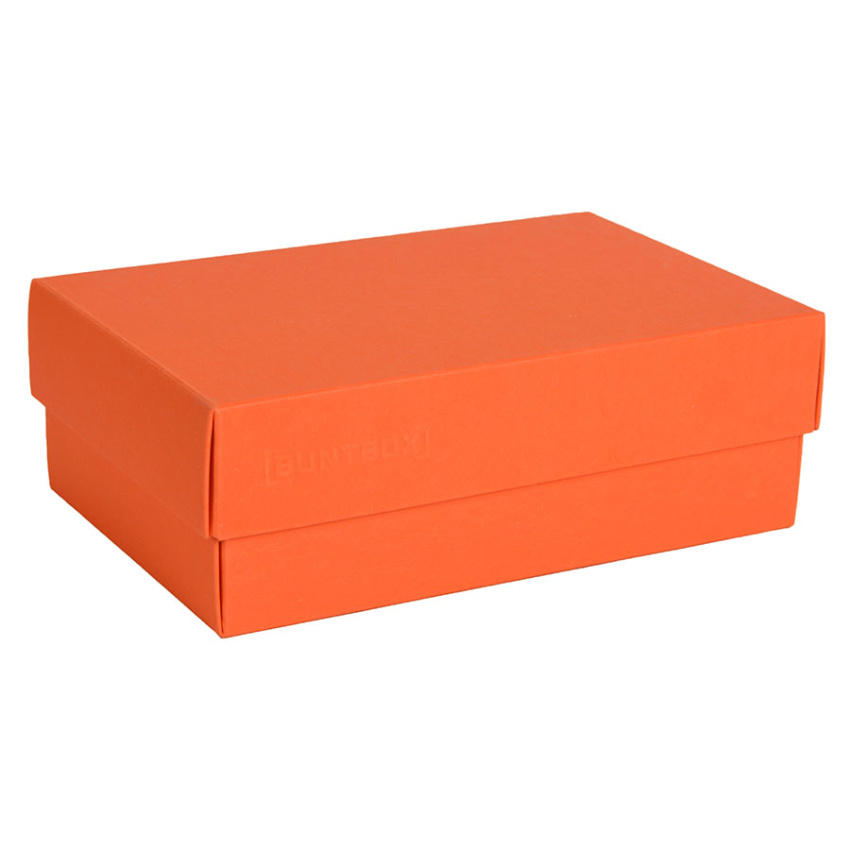 Коробка картонная, "COLOR" 11,5*6*17 см, оранжевый