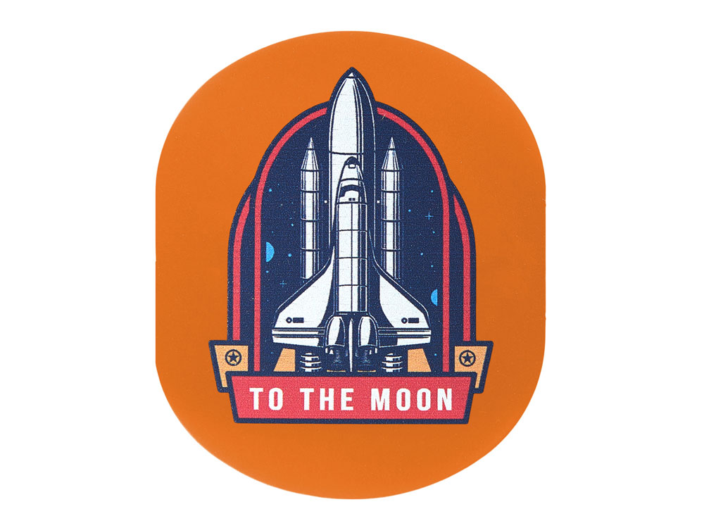 Патч Овал, soft-touch