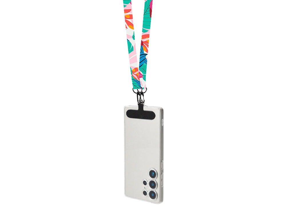 Лента под сублимацию для телефона с 2-мя карабинами, 2 см