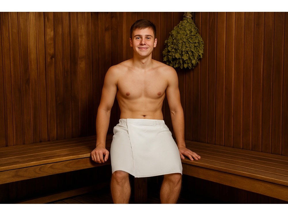 Килт для бани холщовый Retreat, мужской
