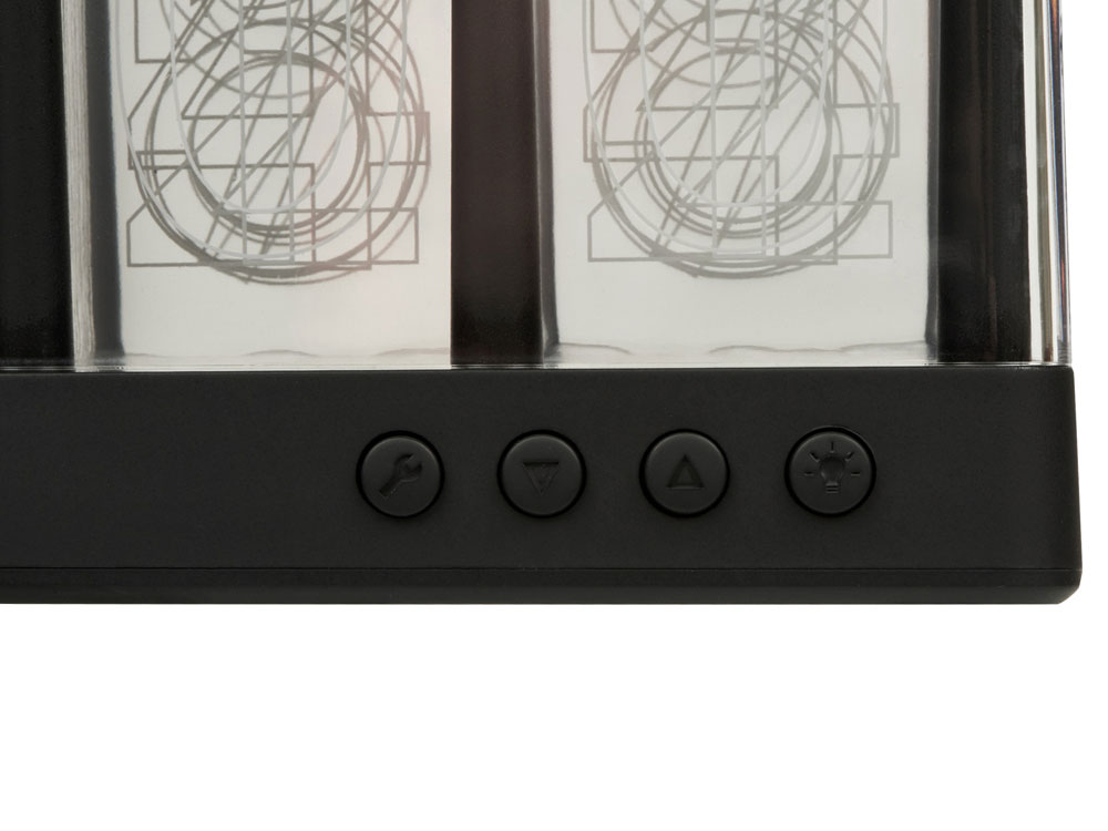 Часы с LED-подсветкой и беспроводной зарядкой Cyber, 10 Вт