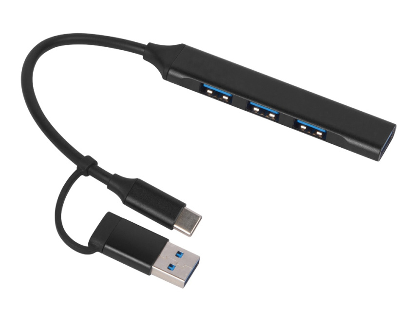 USB-хаб Link с коннектором 2-в-1 USB-C и USB-A, 2.0/3.0