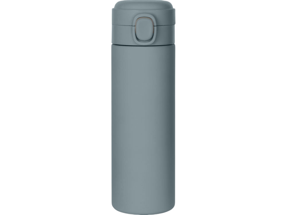 Вакуумная термокружка c кнопкой Guard, soft-touch, 400 мл