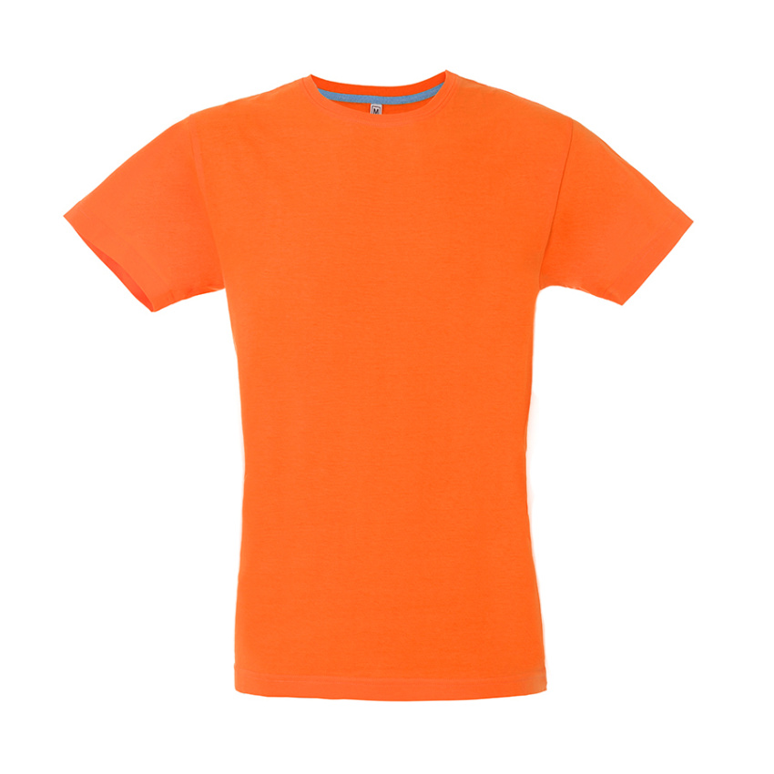 Футболка мужская "California Man", оранжевый, S, 100% хлопок, 150 г/м2
