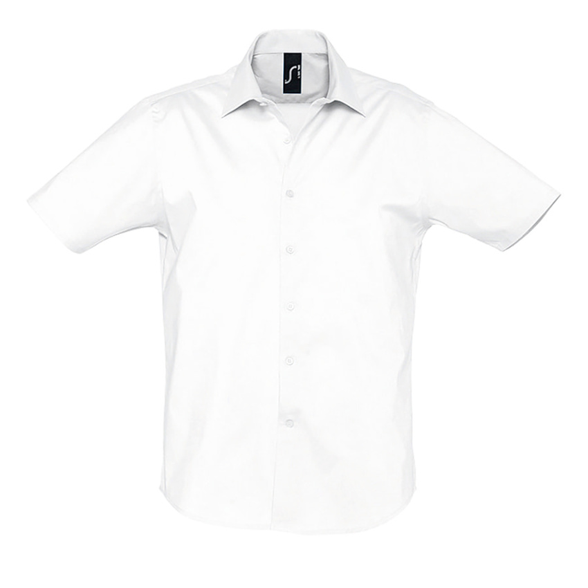 Рубашка мужская "Broadway", белый_3XL, 97% х/б, 3% п/э, 140г/м2
