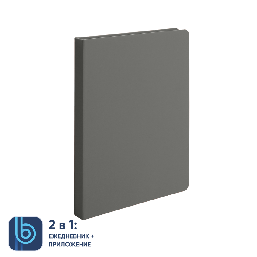 Ежедневник Bplanner.02 grey (серый)