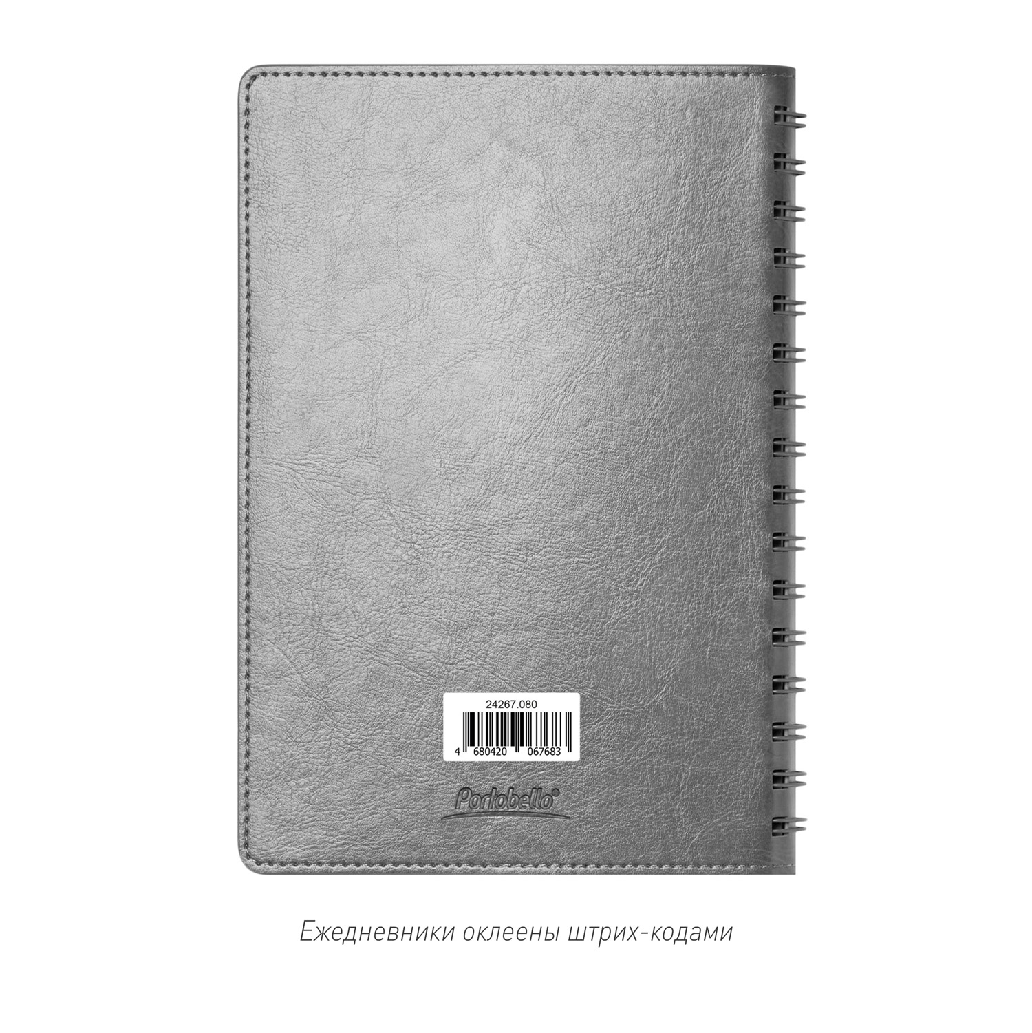 Ежедневник Vista Neo недатированный, серый