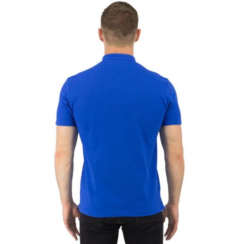 Рубашка поло Rock, мужская (синяя, L)
