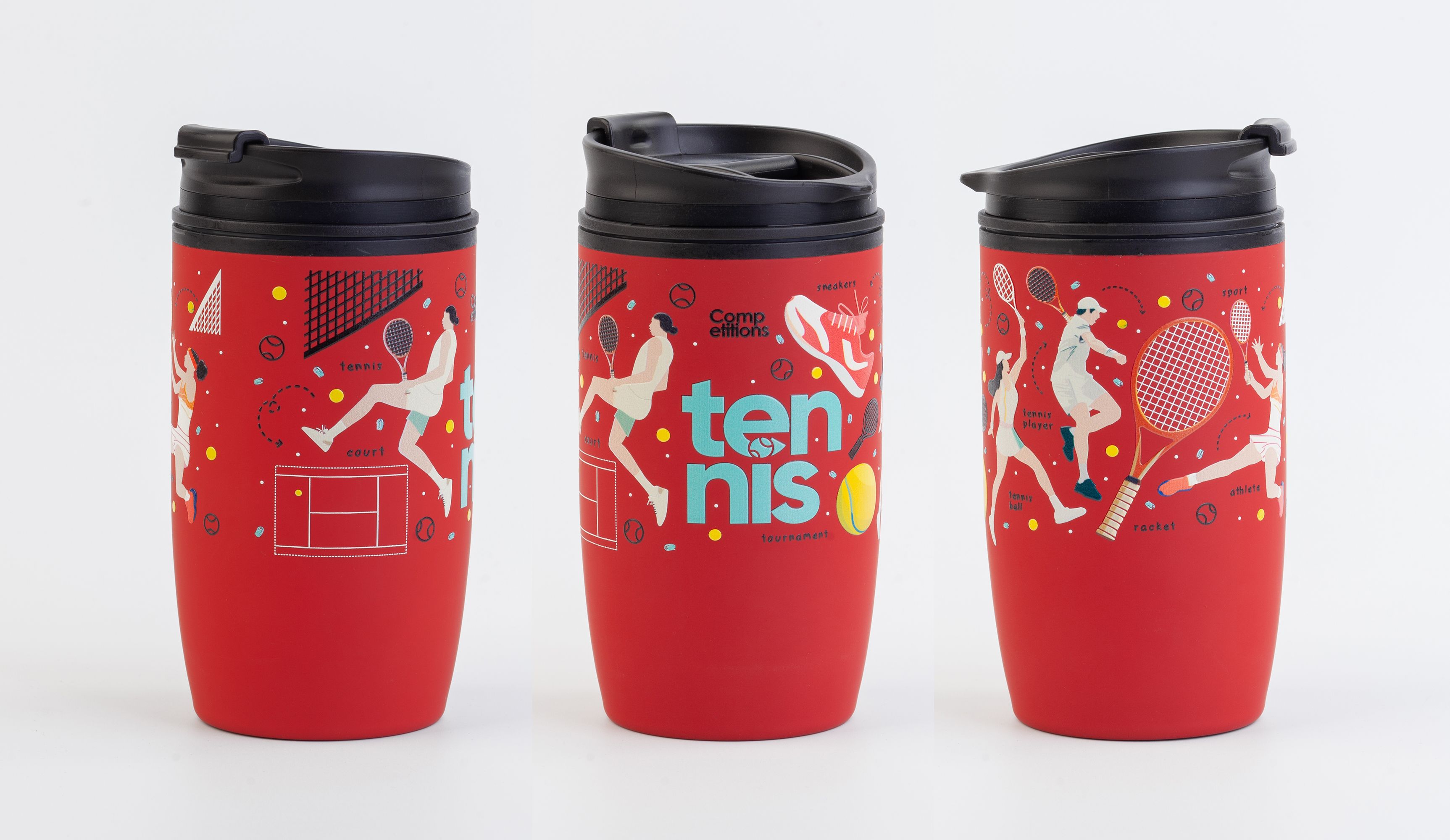 Термостакан "Unicup" 300 мл, покрытие soft touch