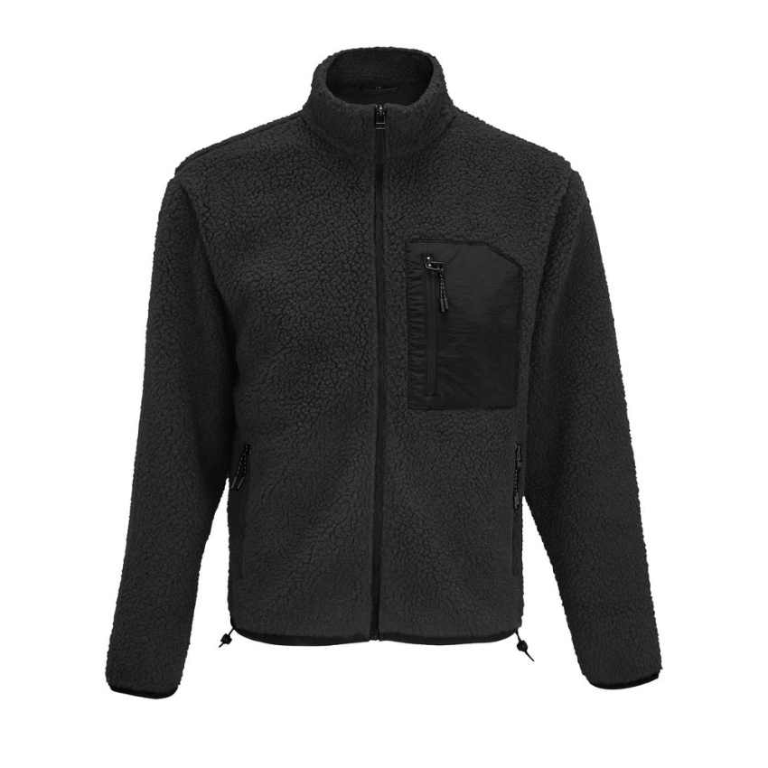 Куртка унисекс Fury, темно-серая (графит), размер 3XL